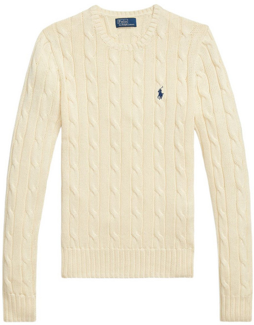 폴로랄프로렌 케이블 니트 크루 넥 스웨터
