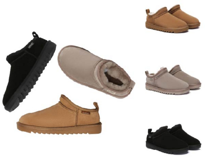 호주 에버어그 남녀공용 나노 클래식 마이크로 미니 양모 부츠 AS3089