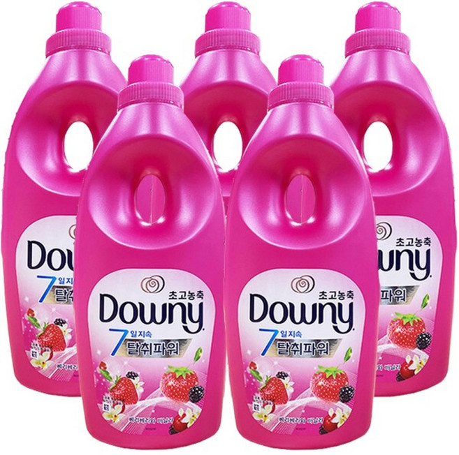 PG 다우니 고농축 베리베리와바닐라크림 1L x 5개