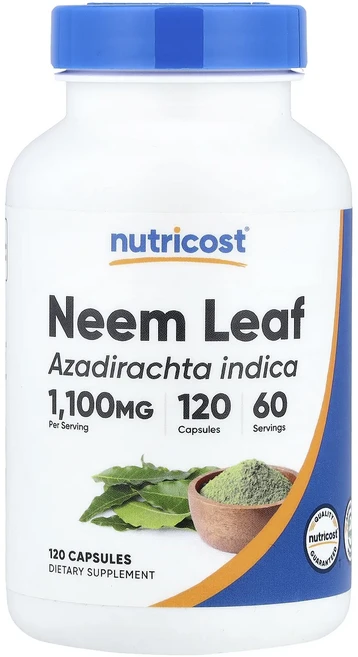 프리미엄상품 Nutricost 님 잎 캡슐 120정 끝내주게잘나가는상품, 1개 - 쿠팡