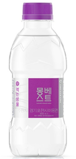 몽베스트 생수 330ml 20병, 20개