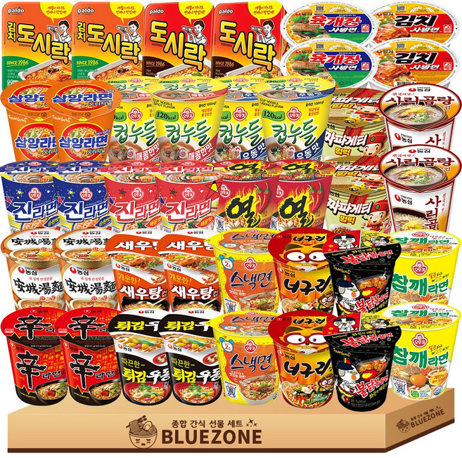 인기소컵라면 육개장2 신2 짜파2 튀김우2 새우탕2 안성2 너굴2 진매2 진순2 스낵2 참깨2 열2 누들매2 누들우2 불닭2 곰탕2 삼양2 도시락2 김치도2 김치사발2, 1박스