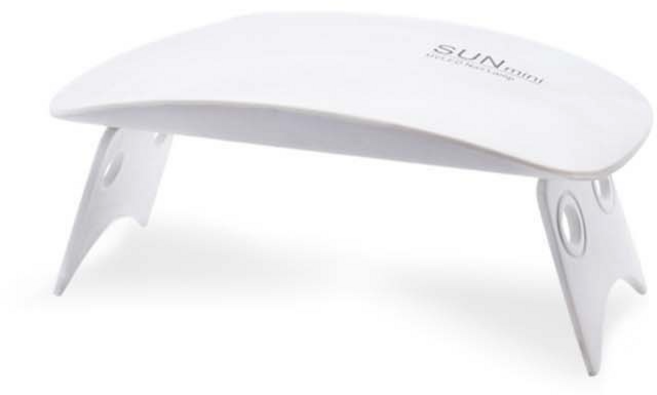 네일스케치 썬미니 LED UV 휴대용 젤네일 램프 6W, LED UV 화이트, 8개