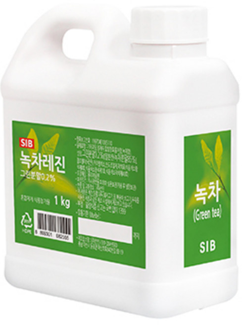 선인 녹차 레진, 1kg, 1개