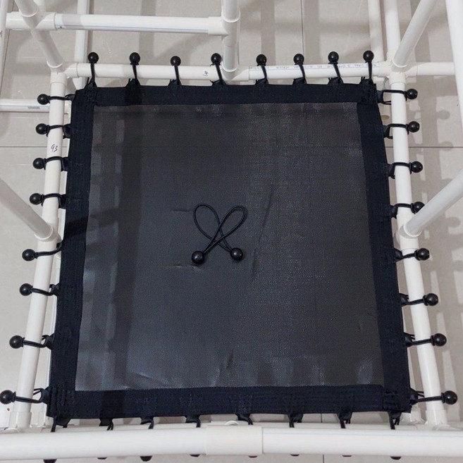 트램폴린 교체용 커버 사각 바닥 방방 안전망 점핑, 1개