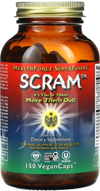 헬스포스수퍼푸드 Scram 베지캡슐 150정, 1개 - 쿠팡