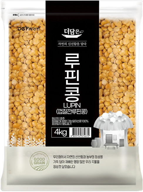 더담은 루핀콩, 4kg, 1개