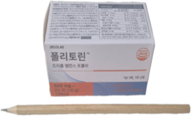 폴리토린 제코랩 프리미엄 효소 사은품증정, 1박스, 60정