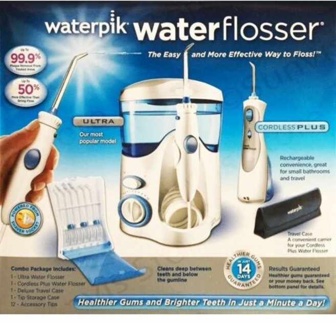 (해외) 워터픽 울트라 구강 세정제 콤보팩, 1개