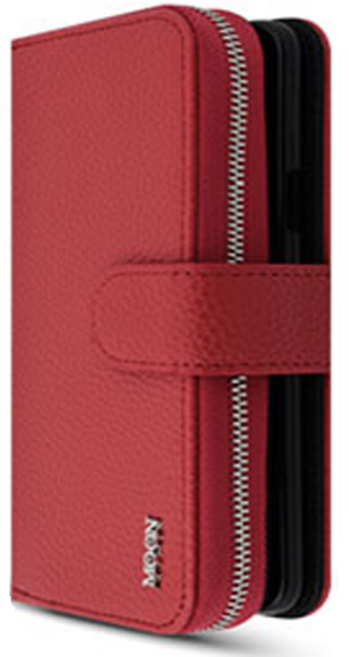 MHM 더MOON 지퍼스트랩다이어리 갤럭시S24FE (S721) 휴대폰케이스