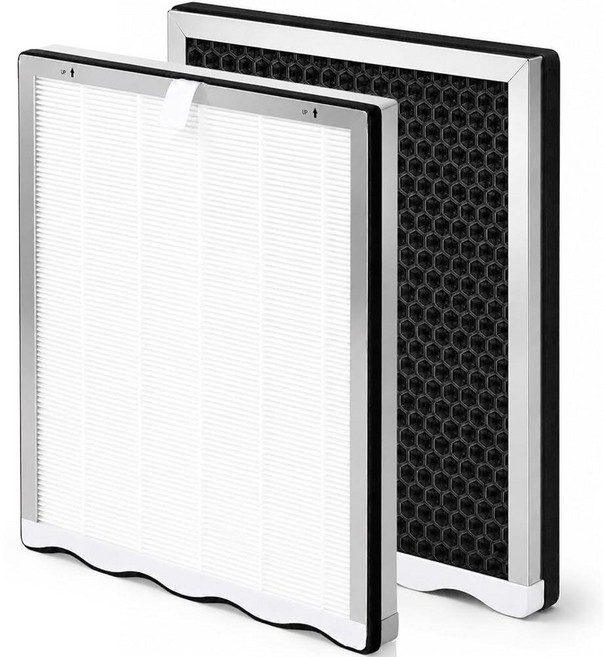 2 Pack APH4000 Replacement Filter Compatible with KNKA APH4000 Air Purifier H13 True HEPA Filter A, 2 Pack APH4000 Replacement Fil