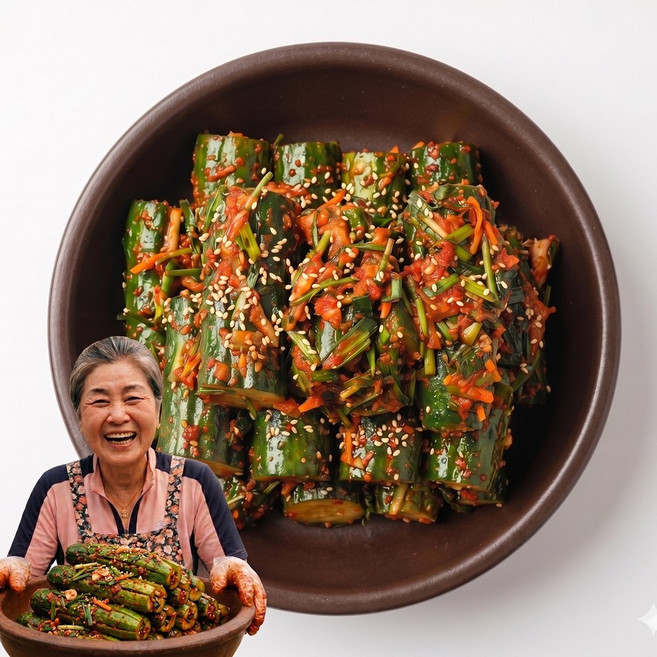 [30년전통맛집] 당일생산 국내산 오이소박이 특품, 1개, 1kg