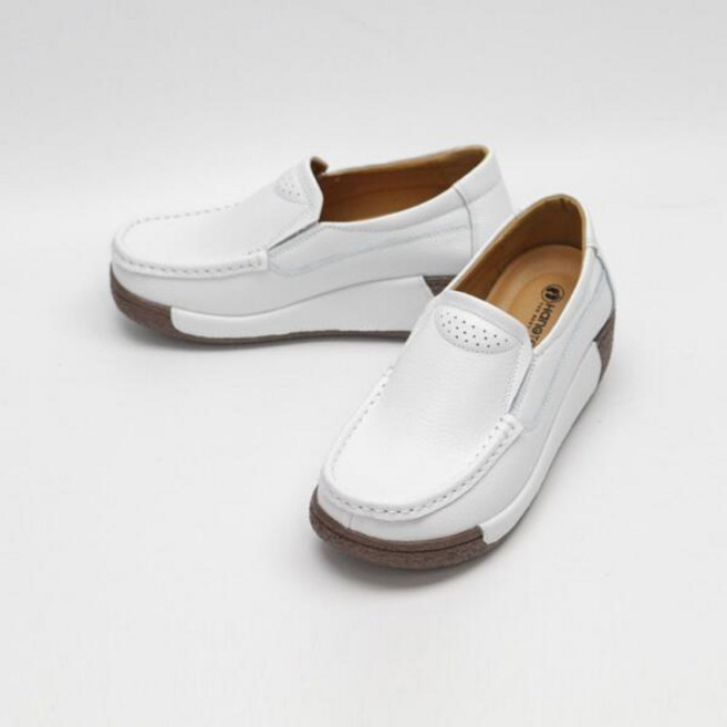 아트박스/베리콕 데일리 통굽 여성슬립온 키높이 U팁 단화