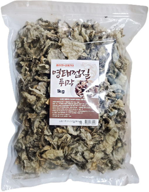 명태껍질부각 1KG, 1개