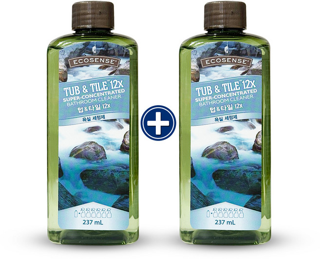 멜라루카 텁앤타일(텁&타일) 12x, 2개, 237ml