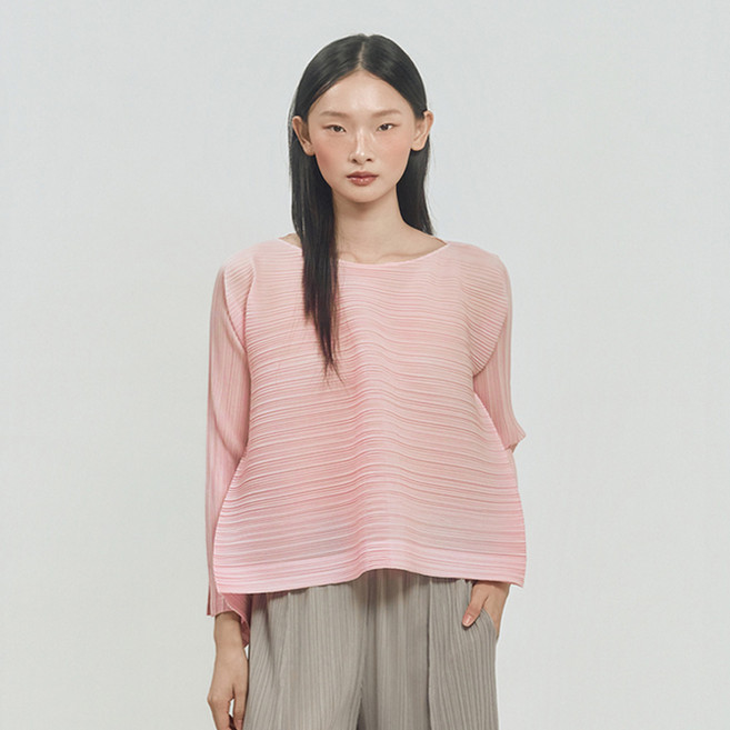 [피네플리츠] 긴팔 날개 탑 (3 Color)