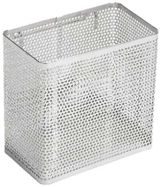 스토피아 올 스텐304 물빠짐 프라임 펀칭 수저통 1칸, STEN, 1개