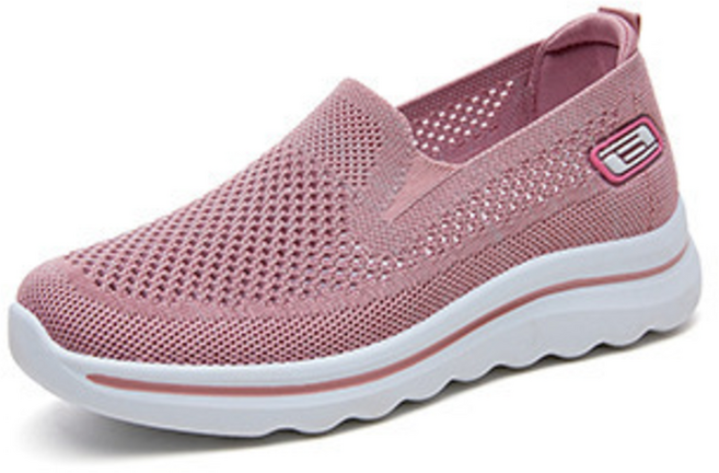 와이티티 발편한 여성 중년 운동화 슬립온