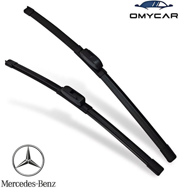 오마이카 벤츠 전용 플랫와이퍼 운전석+조수석 1세트, C클W204/E클W212/CLS클W218