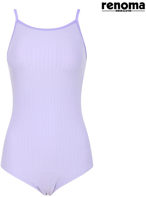 레노마수영복 여성 U-BACK 원피스 실내 수영복 라일락 (RN-LF2D801_LA) 브라캡증정