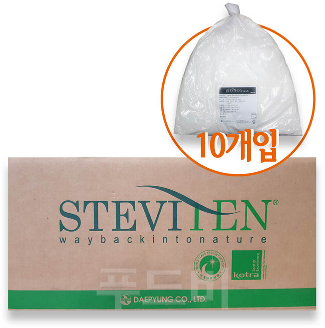 스테비텐 후레쉬 10kg 효소처리스테비아 100%, 1개