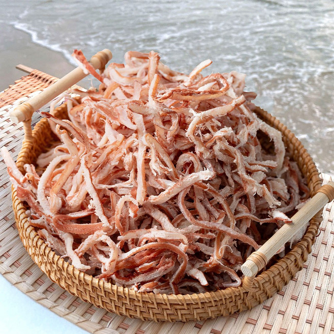 국내가공 참진미채 오징어채 상급 500g 1kg / 진미채 볶음 반찬 튀김 안주 요리, 1개