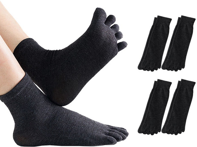 타키타키 남성여성 발가락 양말 5켤레