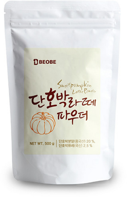 베오베 단호박 라떼 파우더 500g, 1개, 1개입