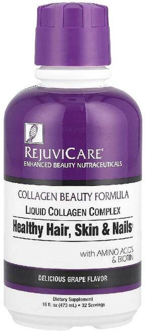 리쥬비케어 콜라겐 뷰티 포뮬라 Collagen Beauty 포도맛 액상 리퀴드 473ml, 1 - 쿠팡