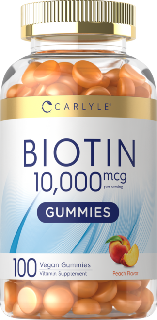 칼라일 비오틴 10000mcg 젤리, 성인남녀공용, 1개, 100정