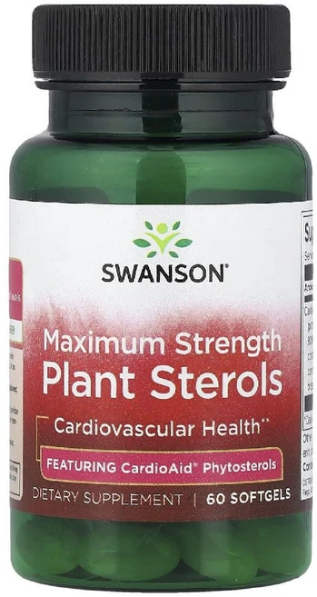 스완슨 식물성 스테롤 맥시멈 강도 소프트젤 60정, 1개 - 쿠팡