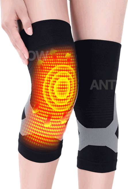 ANTIFLOW 무릎 보호대 관절 발열 2개, 1세트
