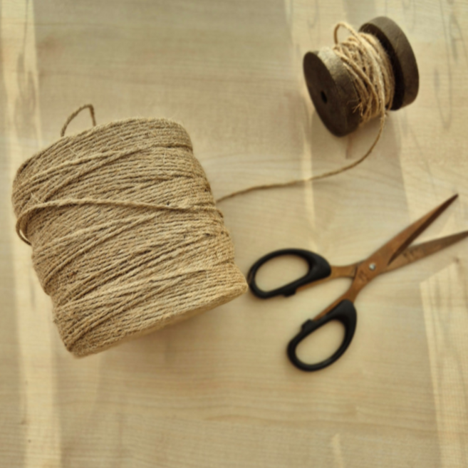 라인패키지 황마끈 2mm 1롤, 400M