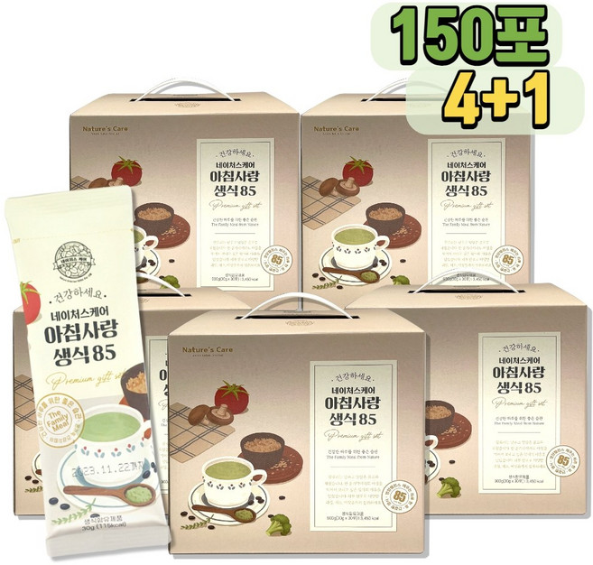 다움생식네이처스케어 아침사랑생식85 야채과일식, 30g, 150개