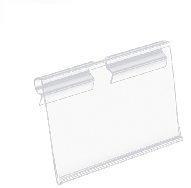 편의점가격표 마트 스윙홀더 진열대 가격표 매대 가격표시 아크릴 쇼클립 쇼케이스 꽂이 용품, 80mm, 80mm