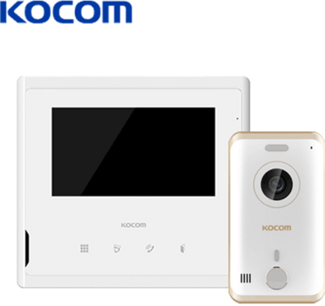 코콤 K5B VP-S701+KC-R80E 7인치 아날로그 패키지 (화이트)