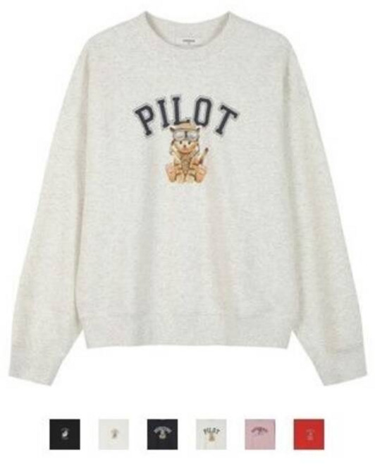 [백화점 정품] 25FW 여성 코숏 소프트테리 그래픽 맨투맨 티셔츠 PHF4TR2210