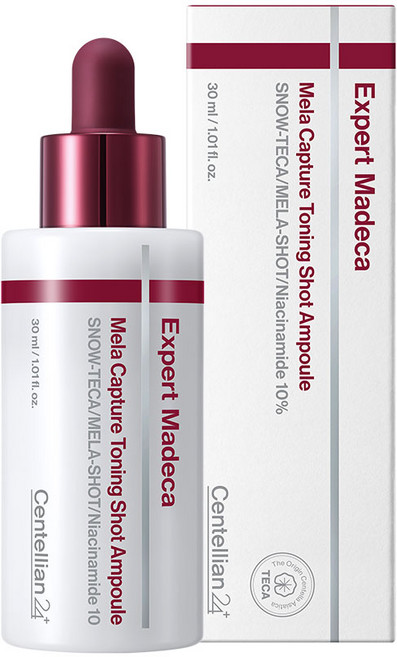 [최신상] 센텔리안24 엑스퍼트 마데카 멜라캡처 토닝샷 앰플, 1개, 30ml