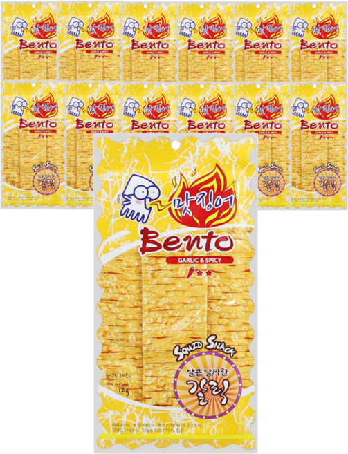 벤토 맛징어 갈릭앤스파이시, 13개