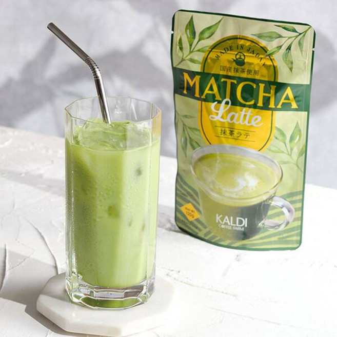 [일본정품]칼디 인스턴트 말차 라떼 120g 4515996102530, 1개, 1개입