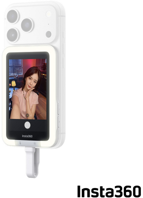Insta360 Snap 手機自拍 3.5吋螢幕 USB-C連接 補光版, 1個