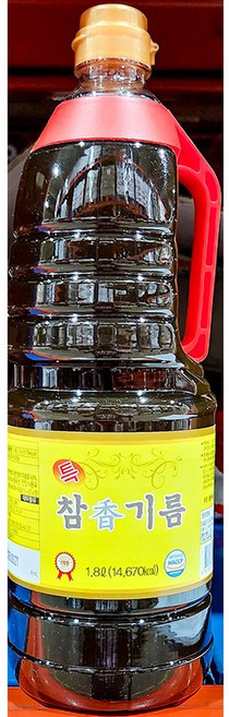 참향기름 (치악산 A급 1.8L) 양념기름/향미유/조미기름/참향기름/맛기름, 1개, 1.8L