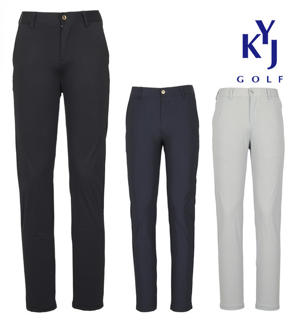 [김영주골프] 여름 아이스스판 나일론 냉감 남성골프 팬츠 KNMMSL38
