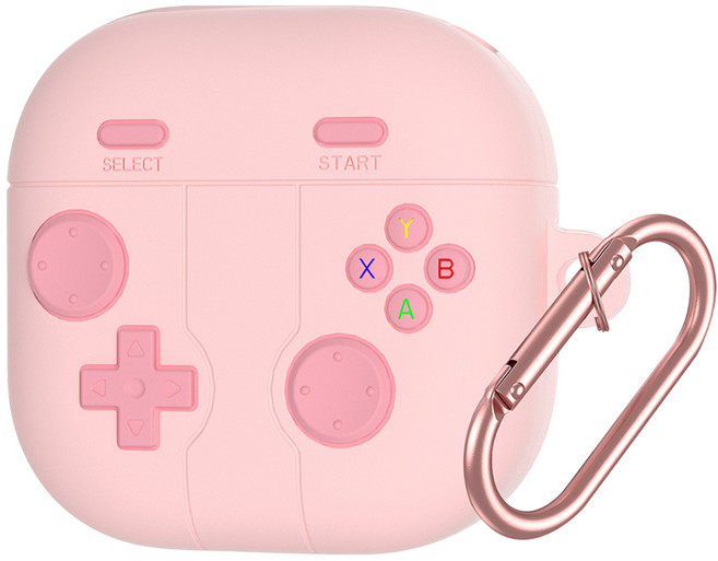 갤럭시 버즈4 / 버즈4프로 케이스 게임패드, 1개, 핑크, 갤럭시 버즈4프로 / 버즈4