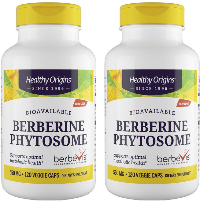 헬시오리진스 베르베린 피토솜 550mg 베지캡, 2개, 120정