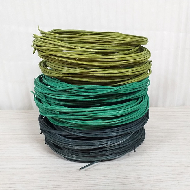 라탄염색 환심 소분 재료 2mm 50g Green(Kelly Apple Dark), Kelly Green, 1개