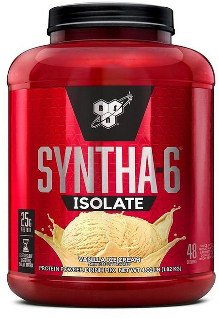 193072 BSN 신타6 아이솔레이트 프로틴 파우더 초콜릿, 1.82kg, 1개
