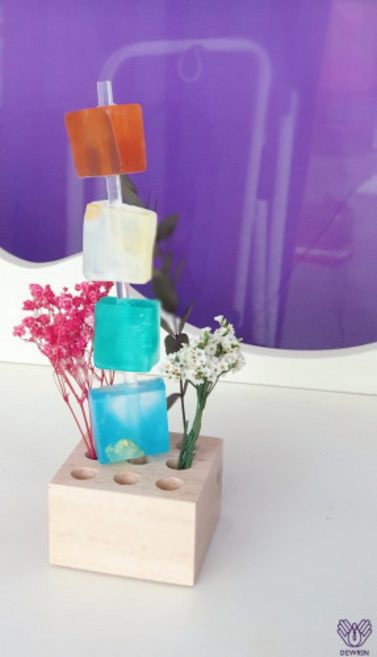 모스큐브 모기기피비누 아로마오일 비누 비치형/부착형 멀티디스플레잉 모기퇴치비누