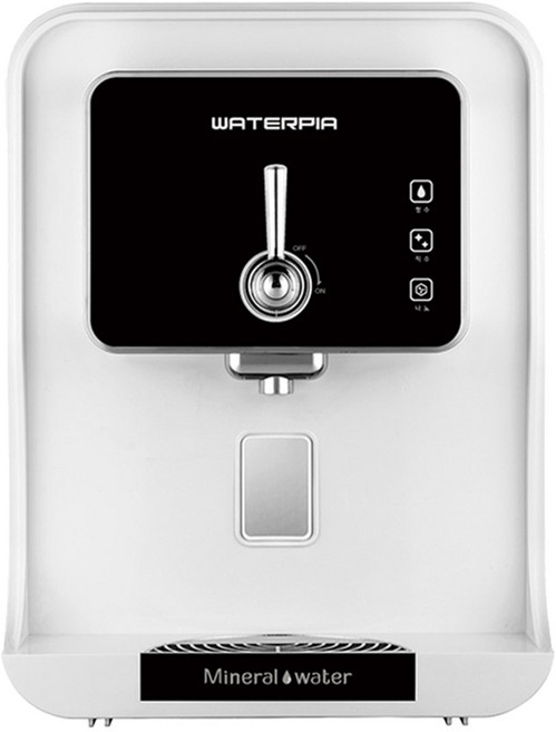 워터피아 미네랄 미니 직수 정수기 WPU-3203, 01_아답타 필요없음, 01_2_기본세트_블랙