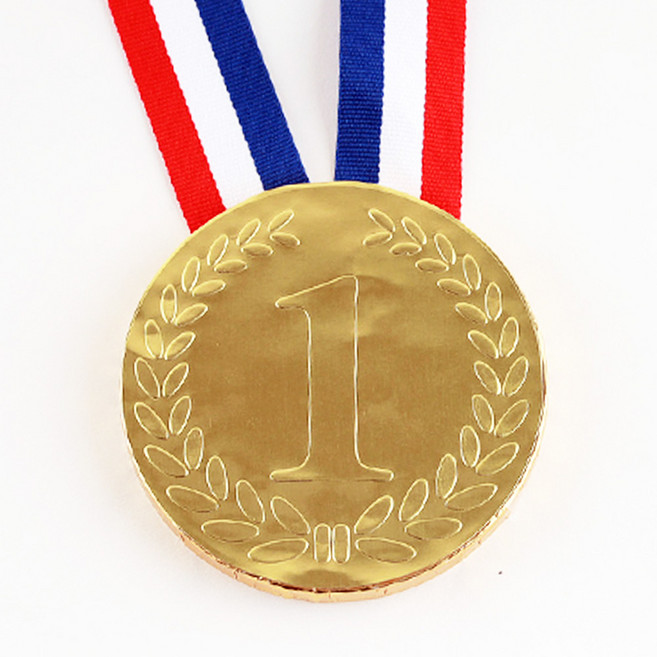 메달초콜릿 금메달 참잘했어요 동전 금화 메달초콜렛, 1개, 45.1g